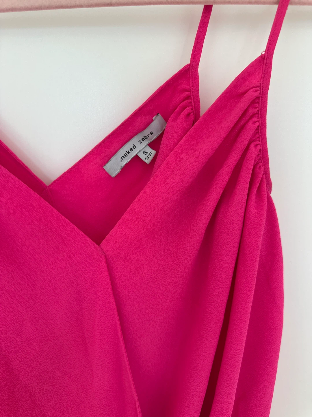 Naked Zebra Pink Camisole Top - photo 3