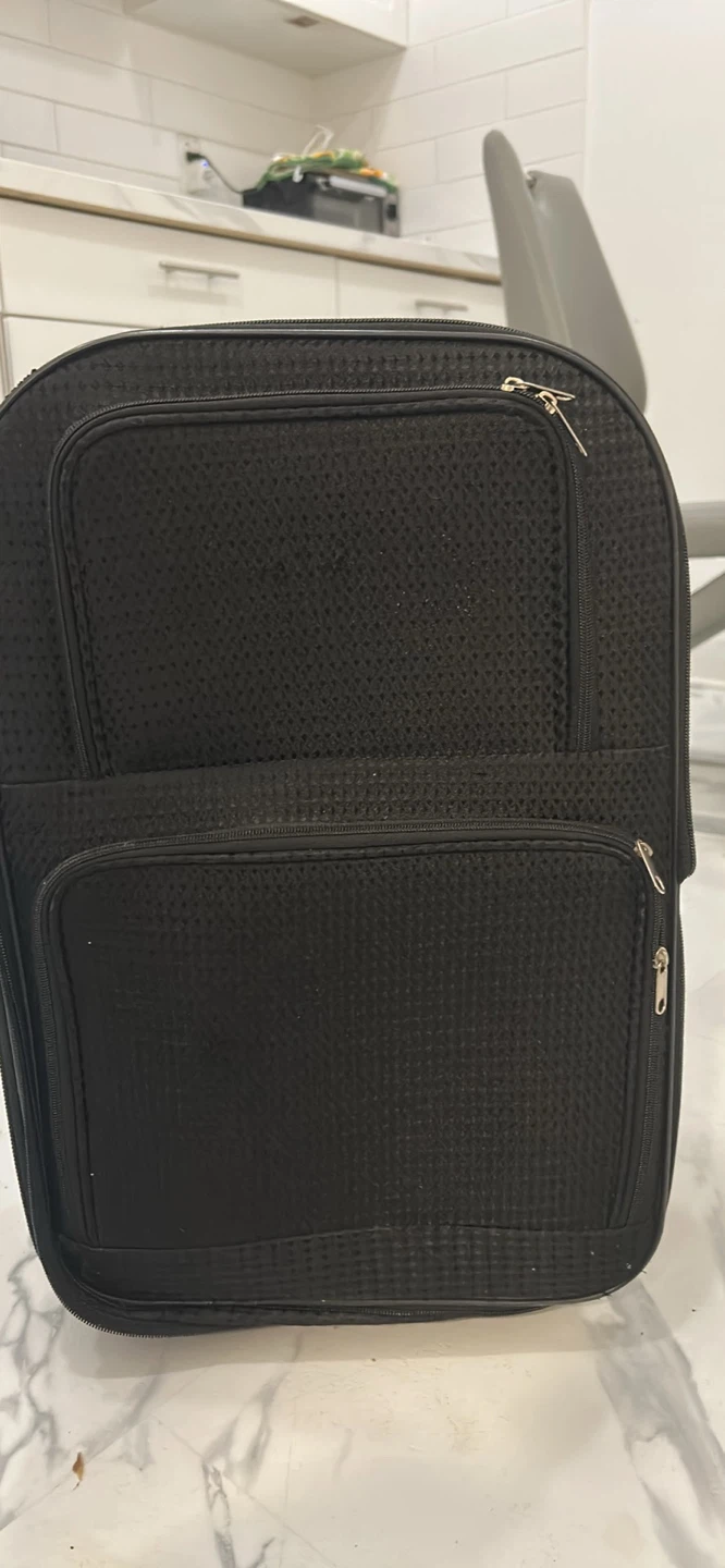 Black Softside Spinner Luggage