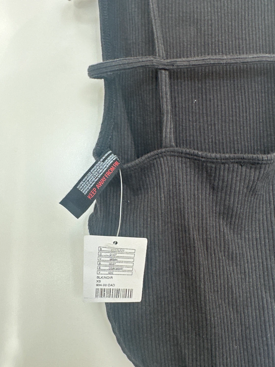 Urban outfitters Black Ribbed Bodysuit with Strappy Back - photo 4
