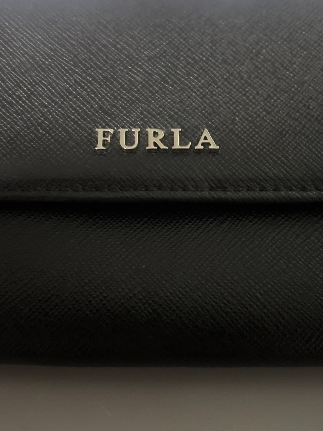 Furla Black Leather Wallet with Dust Bag- New - photo 2