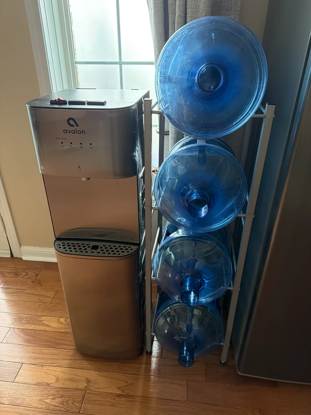 Avalon Water Cooler with 5 Gallon Bottles(5)