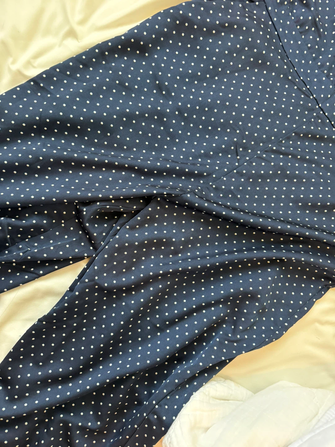 J.Crew Navy Polka Dot Jumpsuit - photo 3