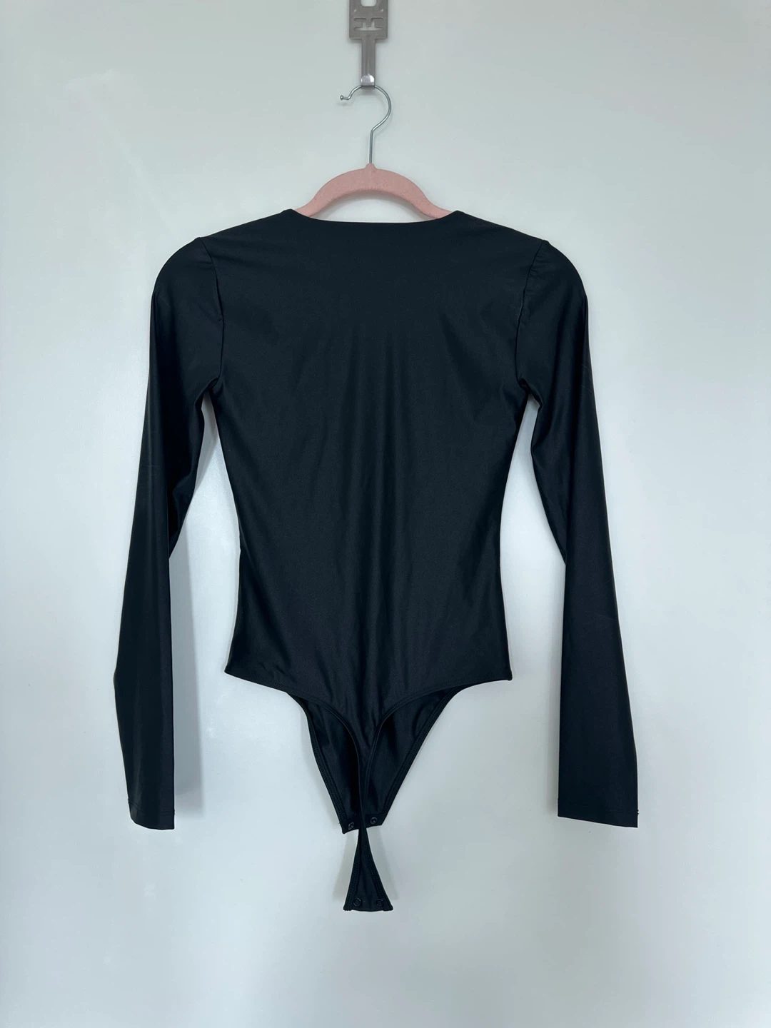 Babaton Black Long Sleeve Bodysuit - photo 2