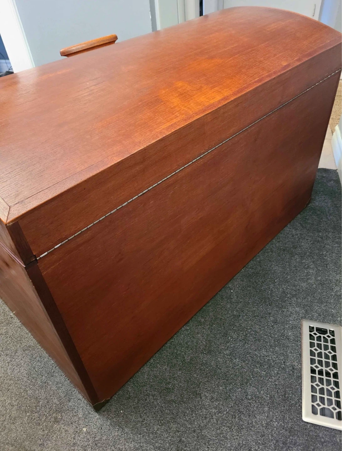 Antique Wooden Storage Trunk - photo 5