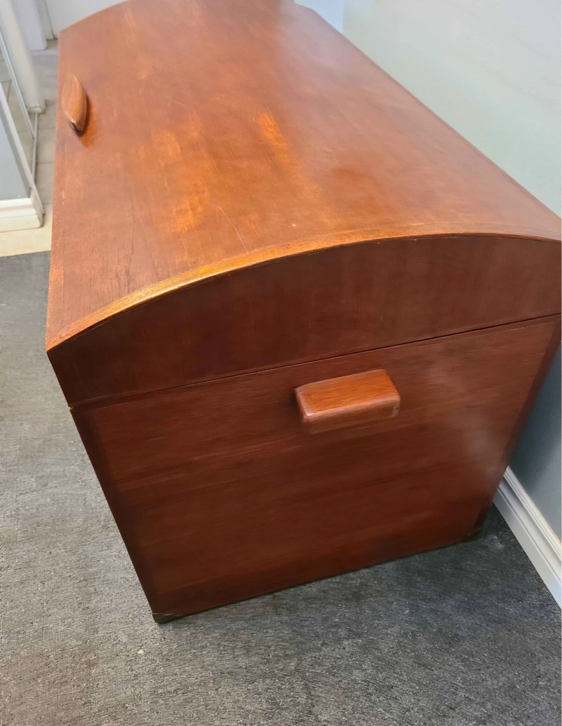 Antique Wooden Storage Trunk - photo 2