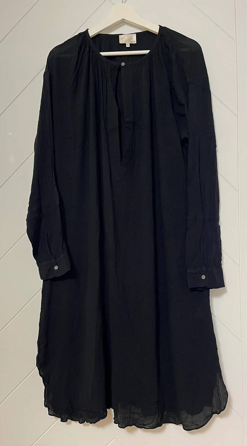 Wilfred Le Fou Black Tunic Dress Size Medium - photo 2