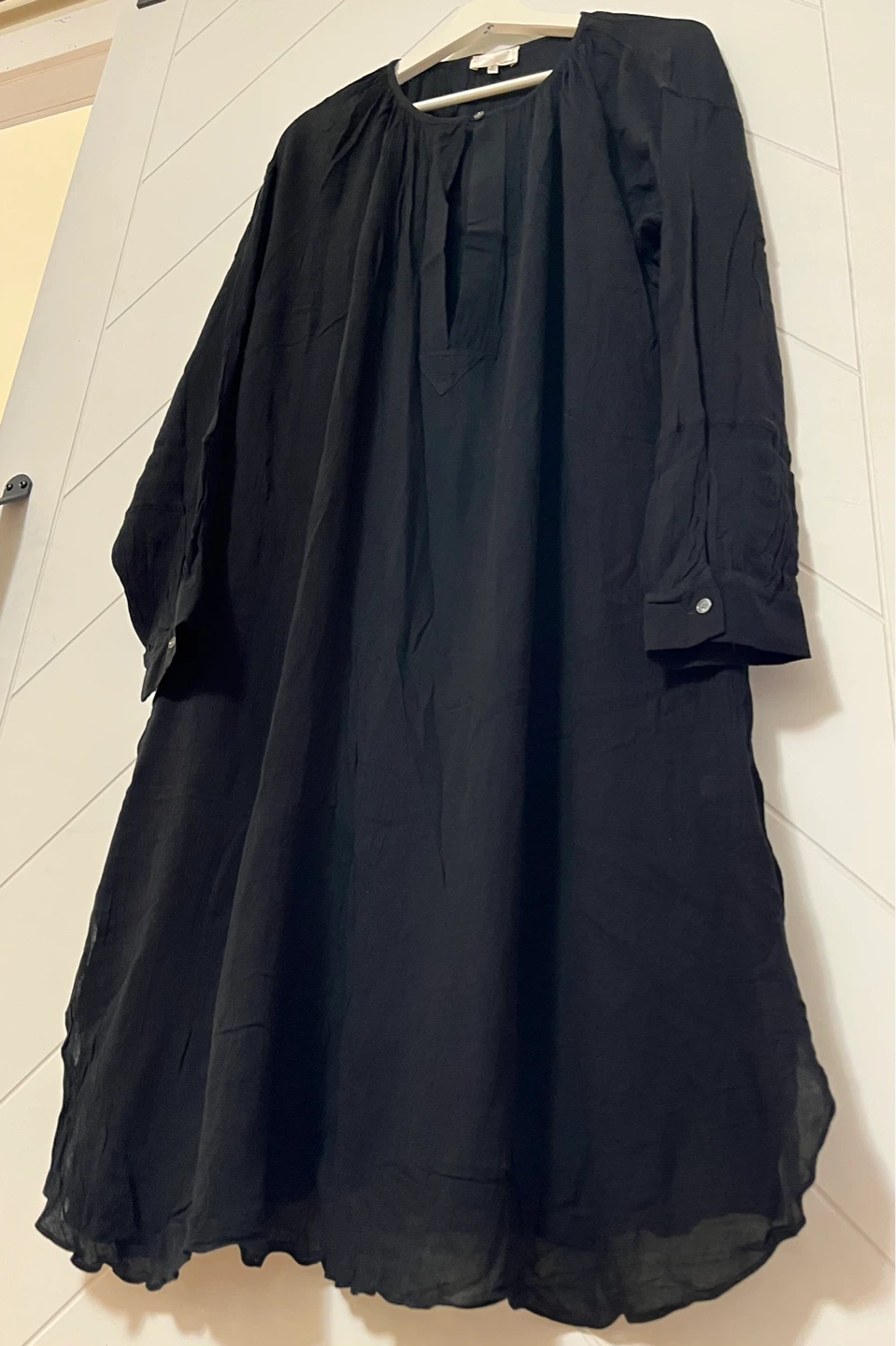 Wilfred Le Fou Black Tunic Dress Size Medium - photo 3