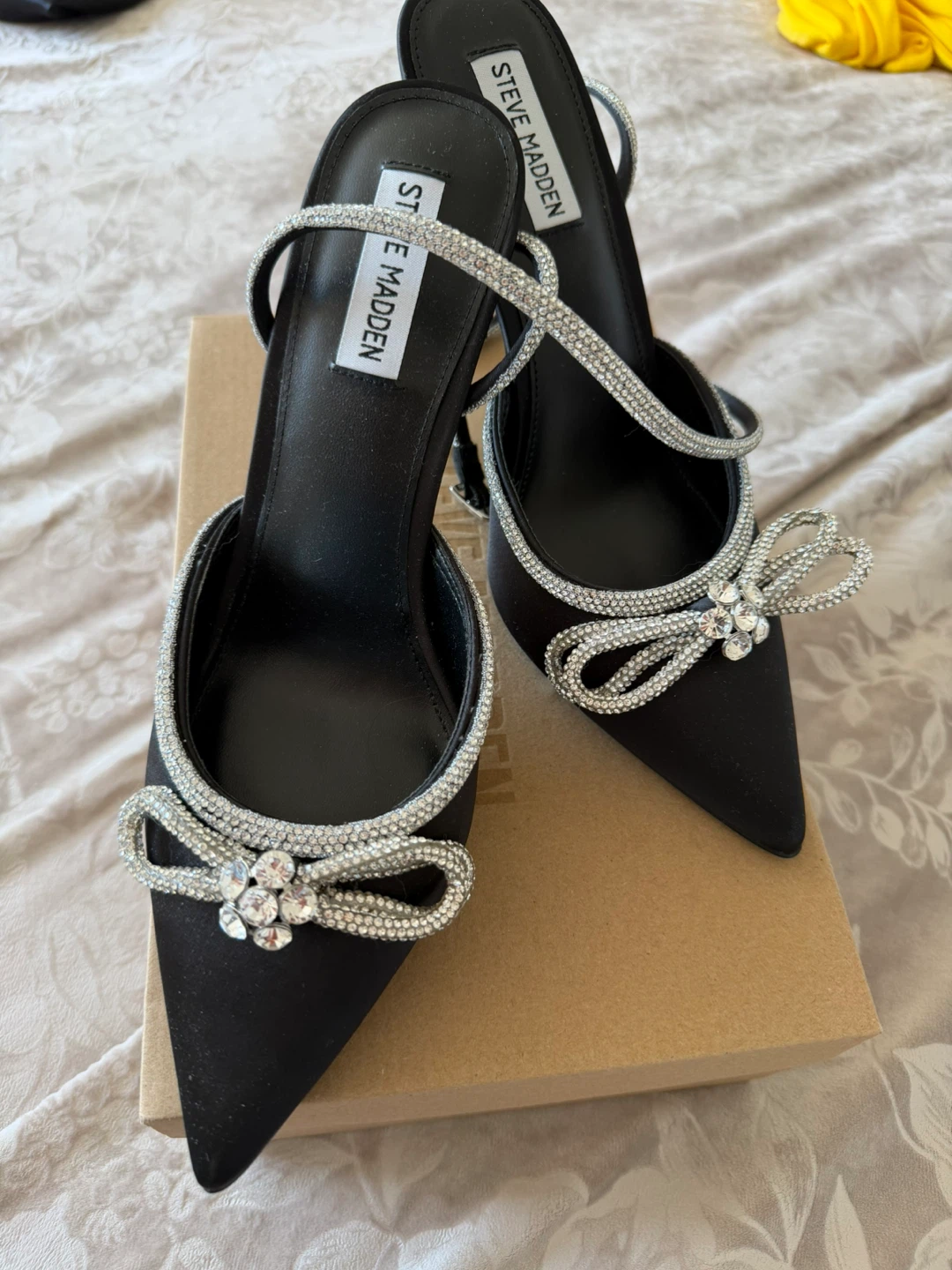 Steve Madden Women's Black Embellished Heels - photo 2