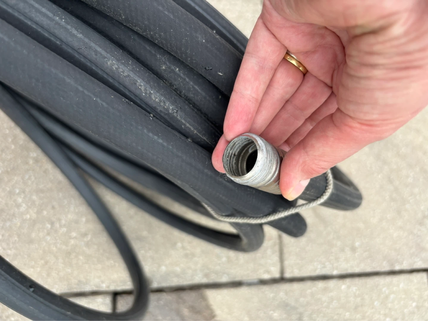 50 foot Black rubber Garden Hose - photo 2