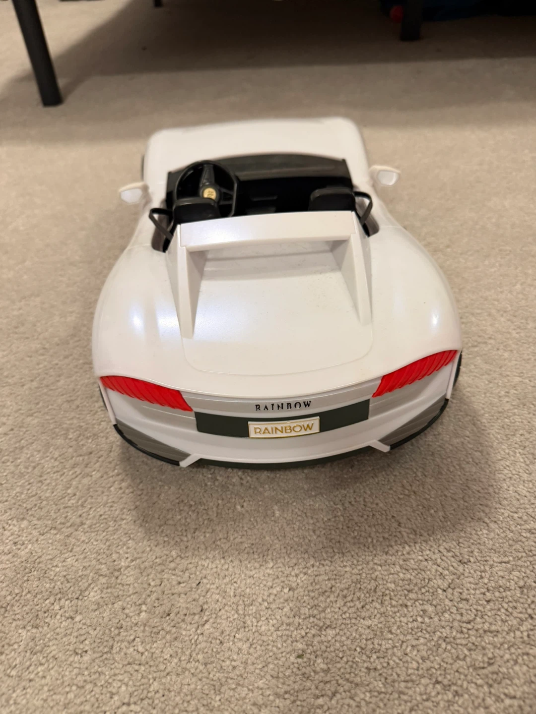 Rainbow Convertible Toy Car