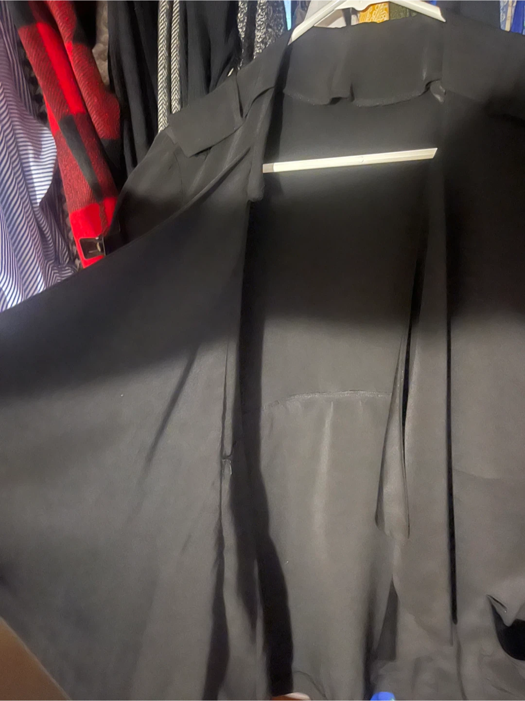 Black Waterfall Drape blazer - photo 3