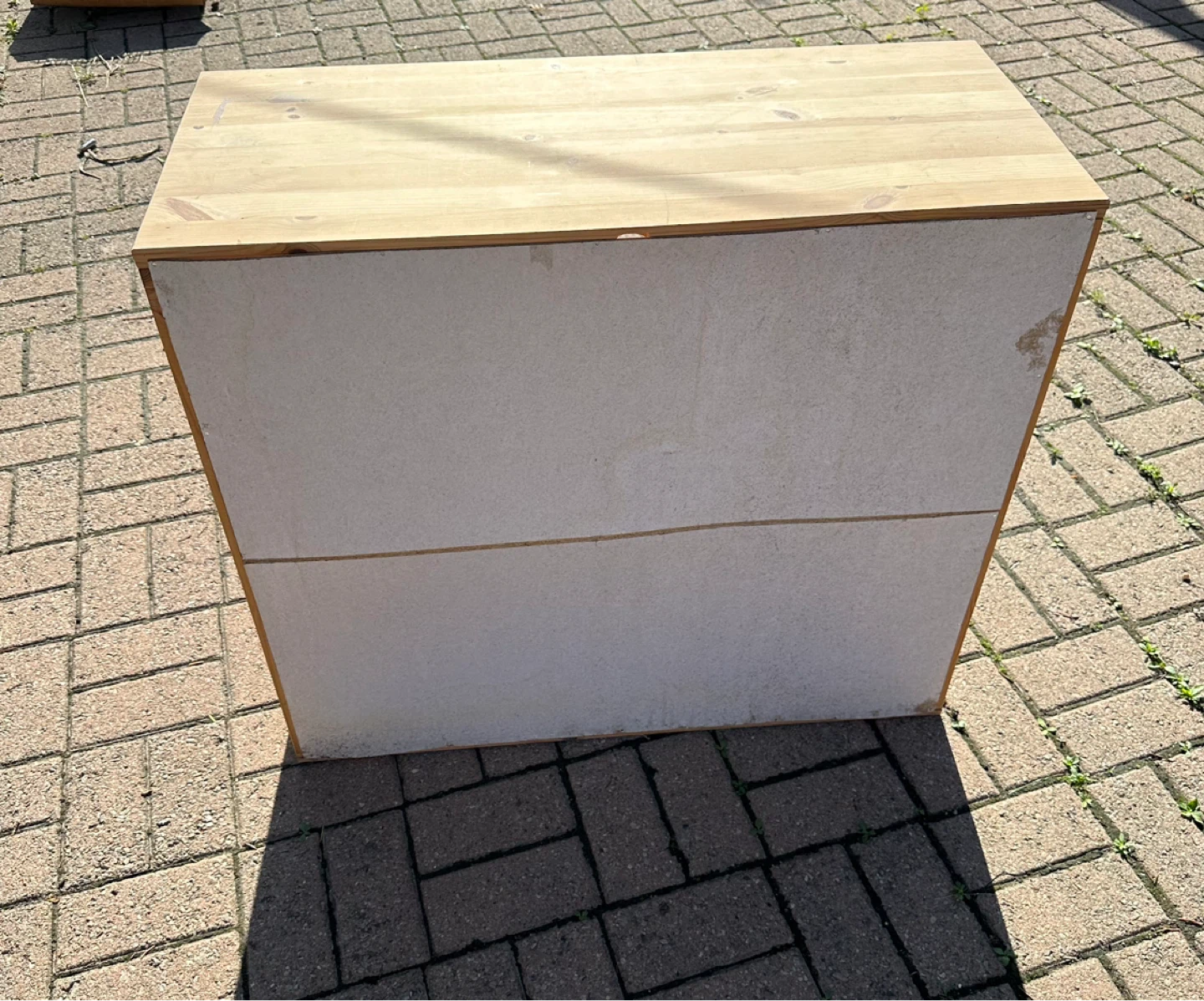 Pine Wood Cube Storage Shelf - photo 3