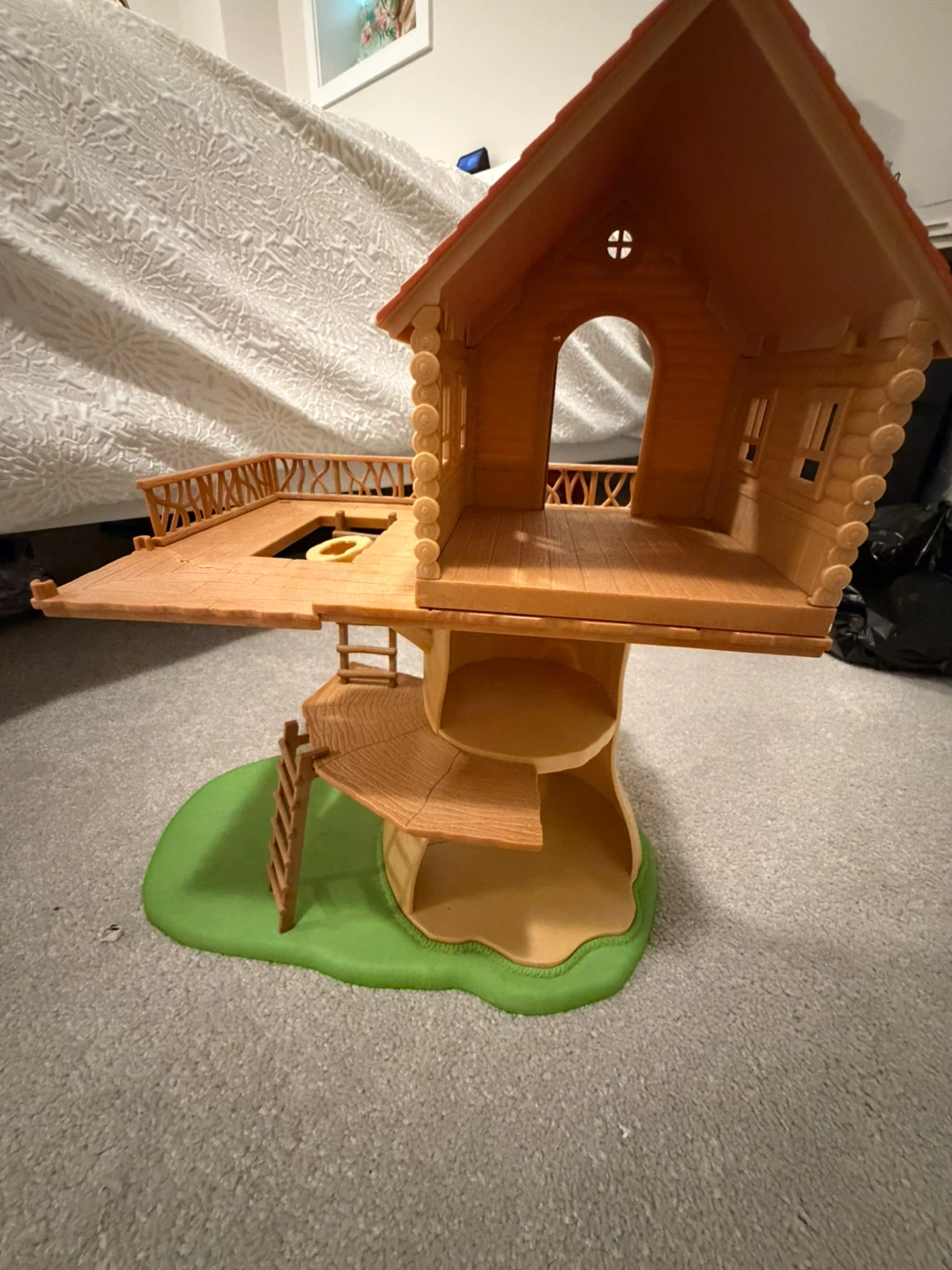 Calico Critters Red Roof Cozy Cottage Treehouse - photo 4