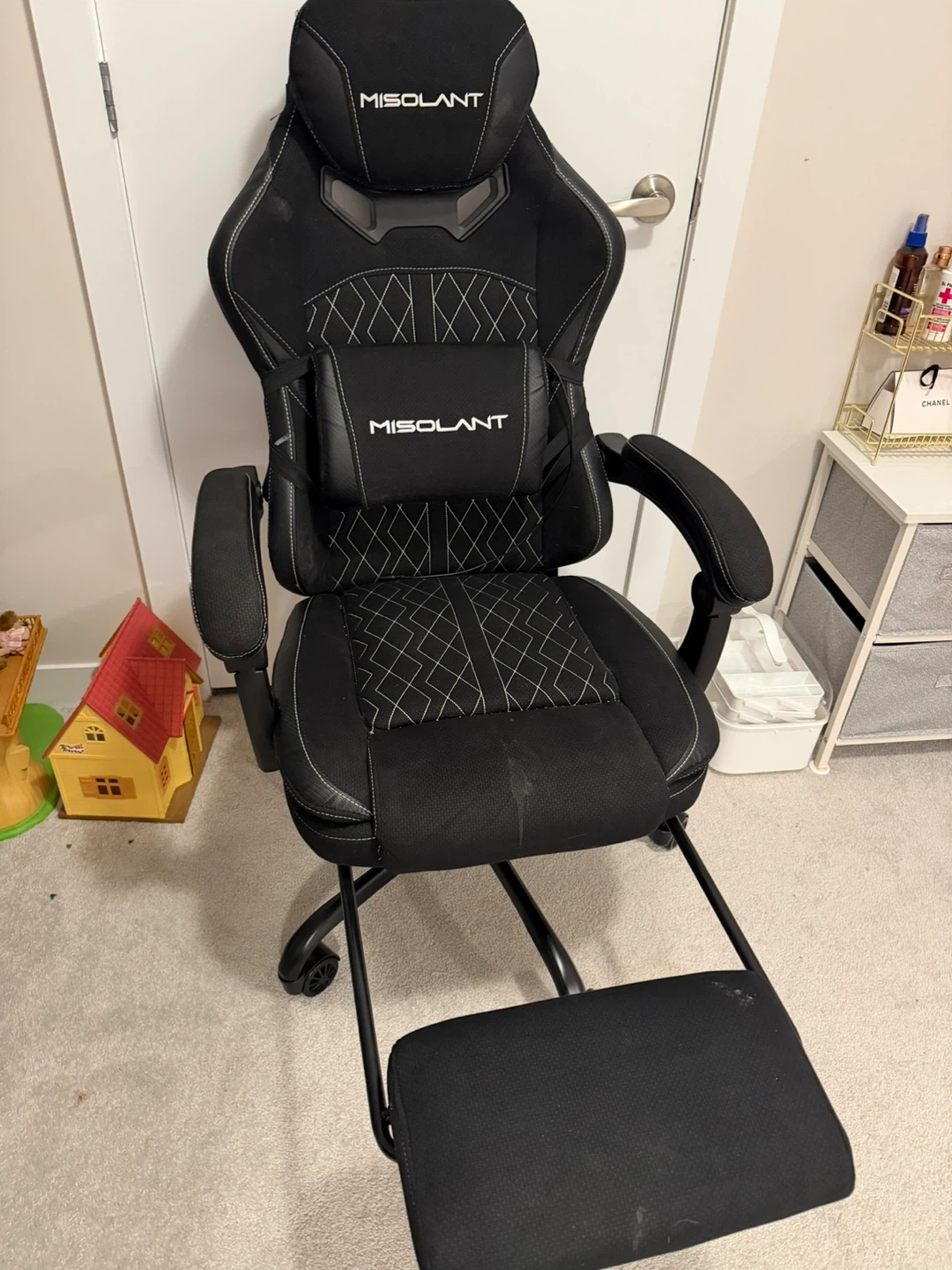 Misotlant Gaming Chair with Footrest