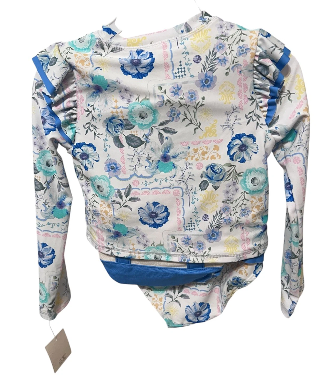 Catherine Malandrino UPF  50+ Floral Swimsuit Set – Size 5/6 - photo 4