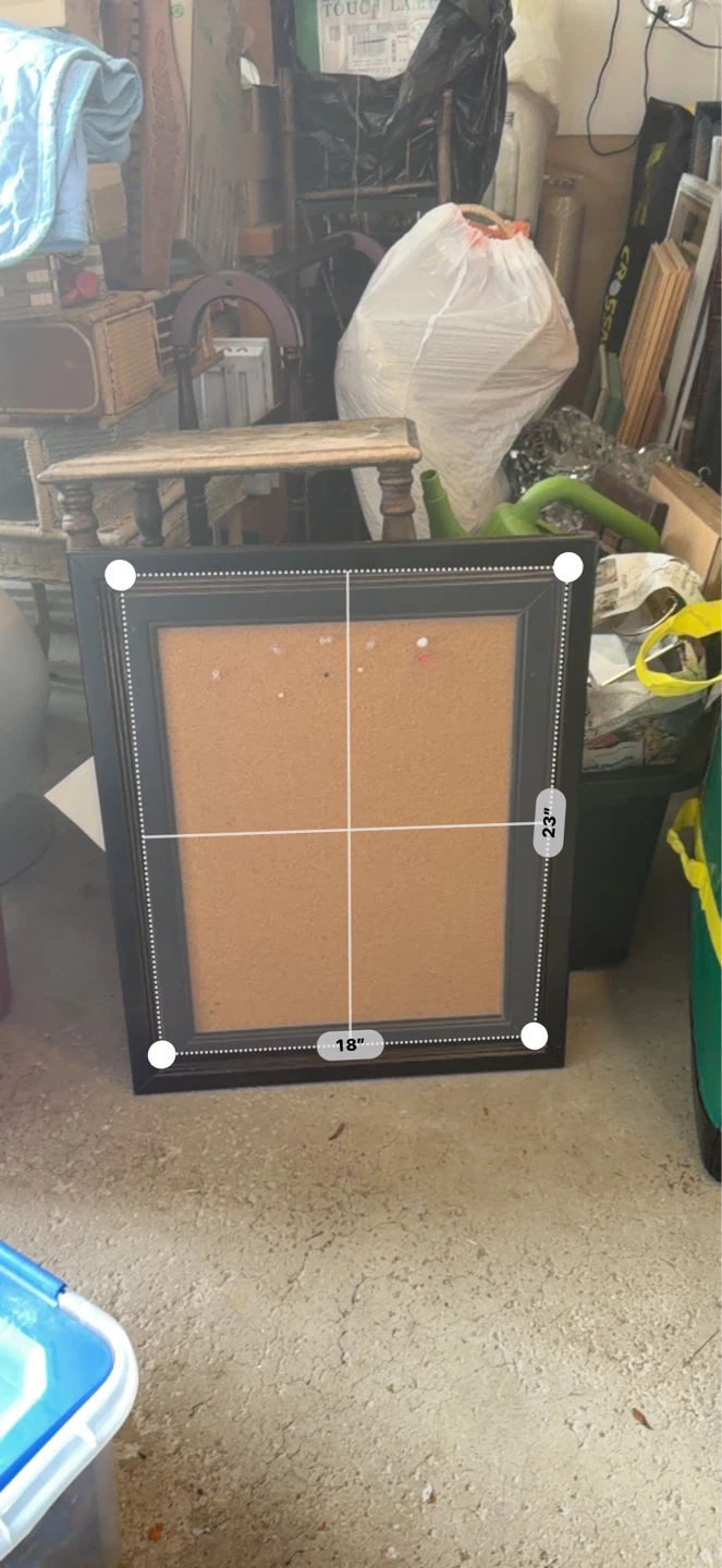 Bulletin Board Frame 18" x 23" - photo 3