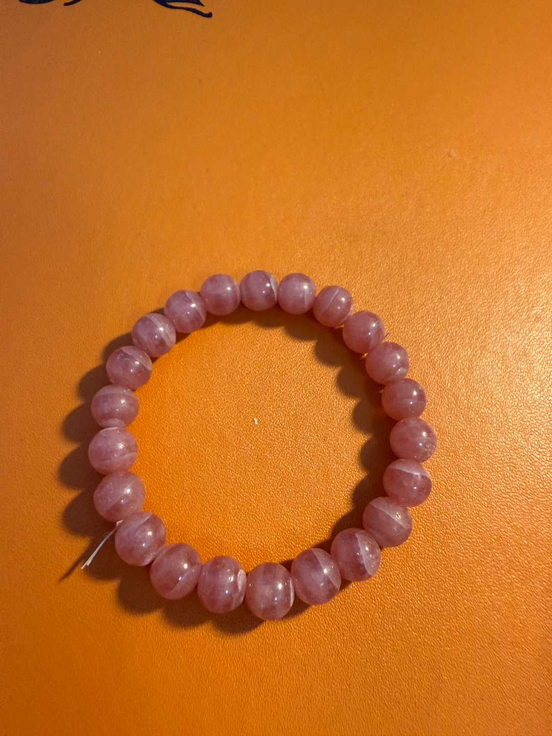 Pink Beaded Bracelet