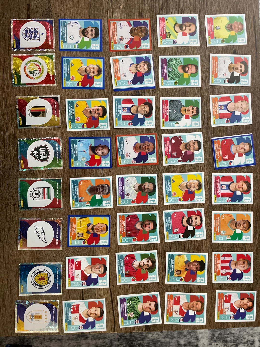 Panini FIFA World Cup Qualifiers Stickers Collection