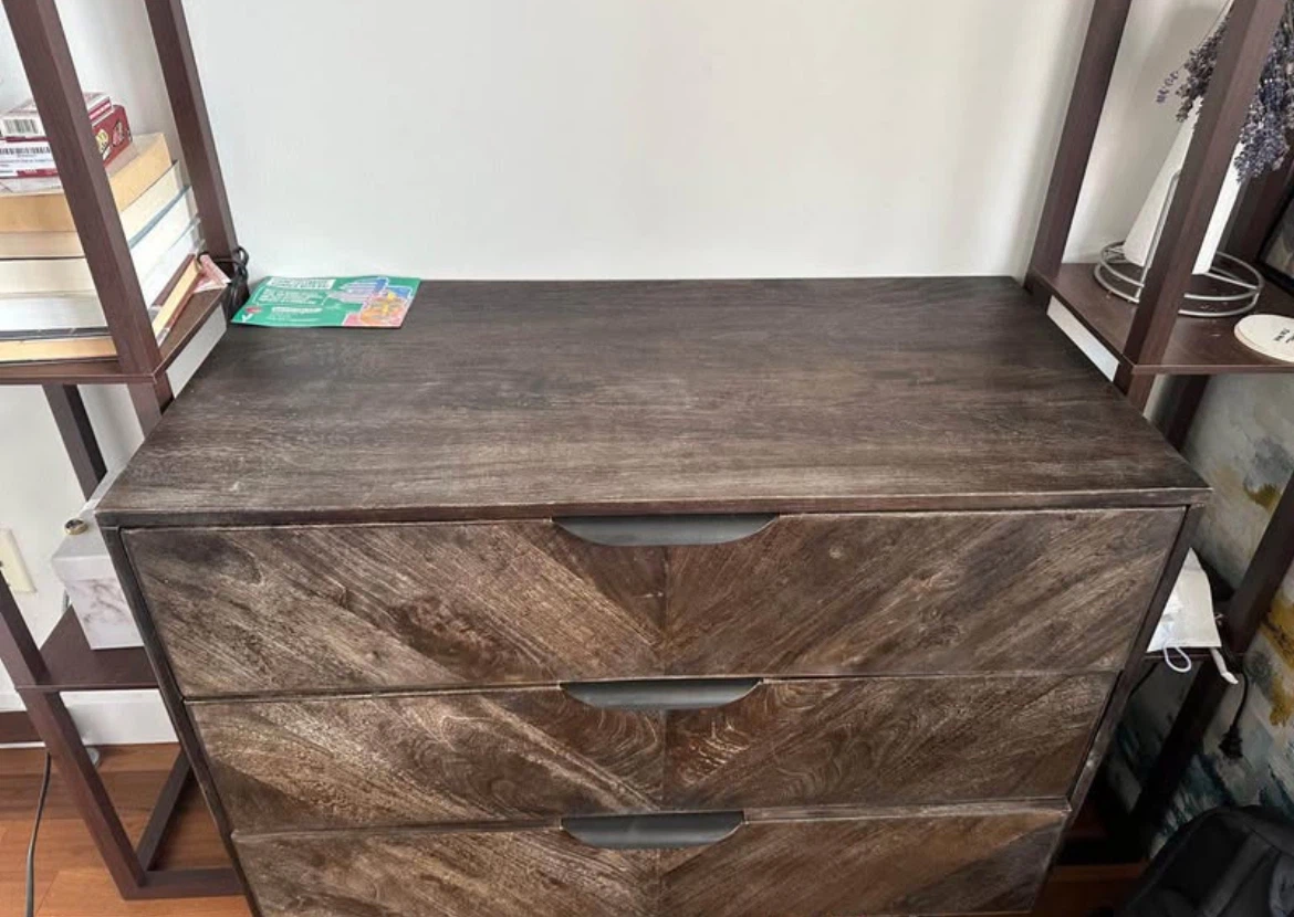 Pottery barn oak dresser
