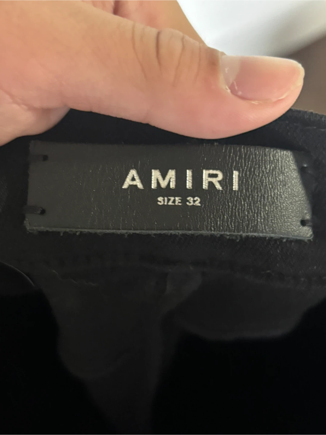 AMIRI Black Distressed Jeans Size 32 - photo 3