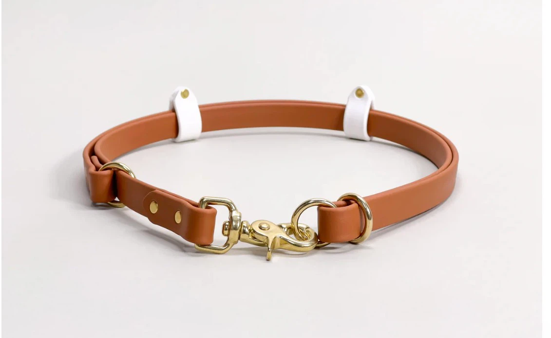 Strange tails biothane leash adapter belt