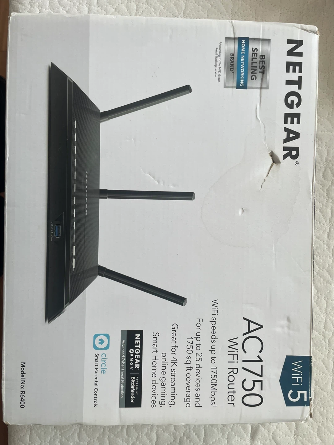 NETGEAR AC1750 WiFi Router