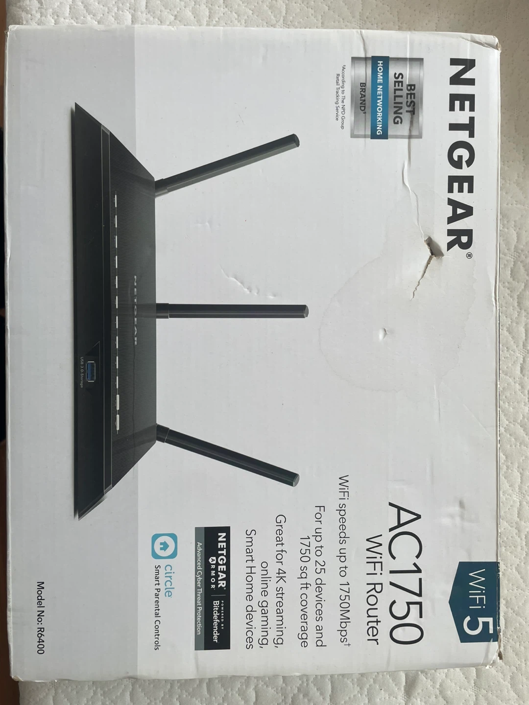 NETGEAR AC1750 WiFi Router - photo 3