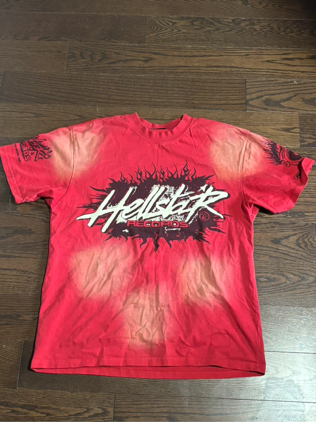 Hellstar Red Tie-Dye T-Shirt