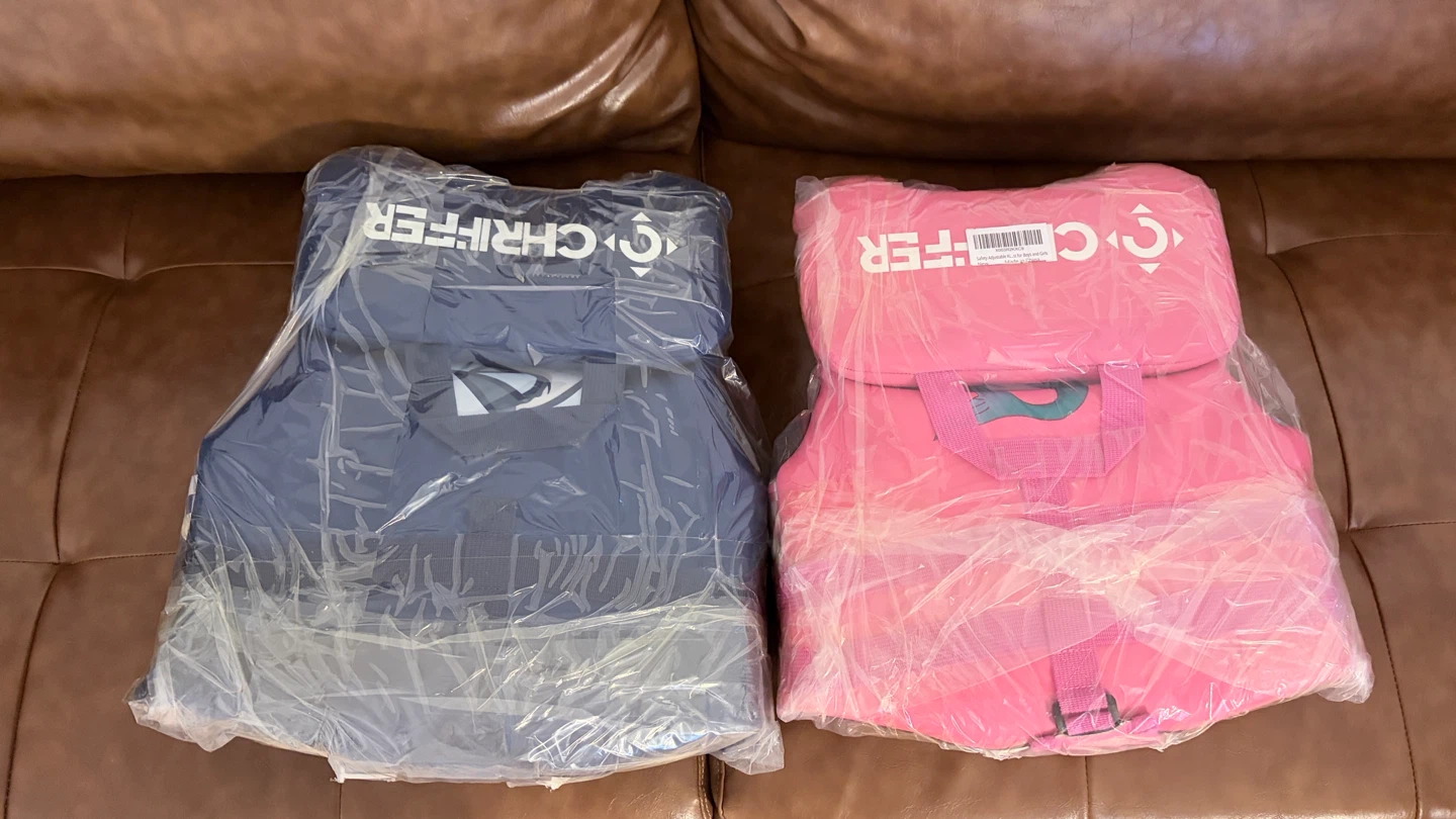 Chriffer Life Vests - Blue & Pink - photo 2