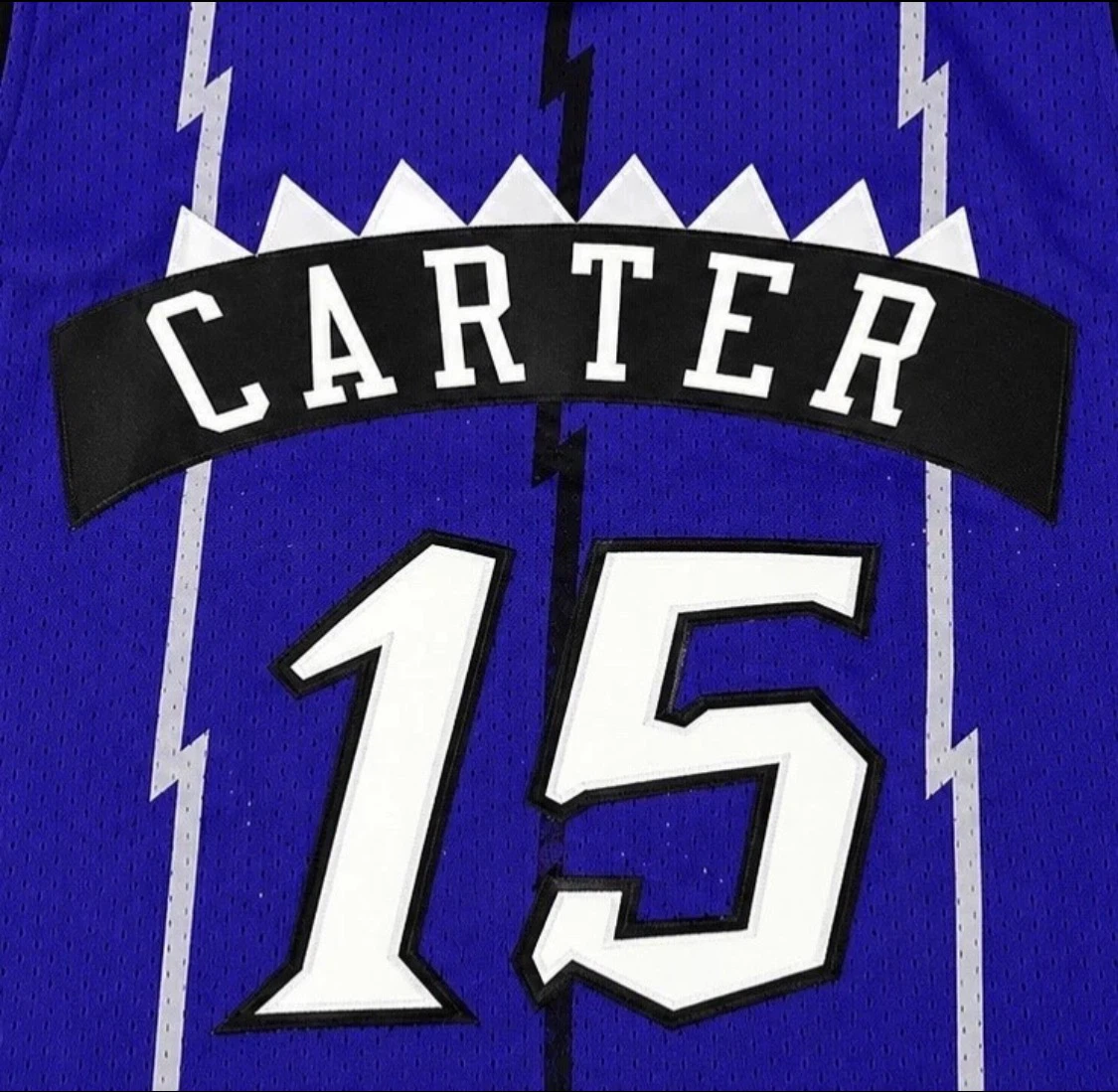 Vince Carter Raptors Purple Jersey #15 NBA Men’s Large, Medium - photo 4