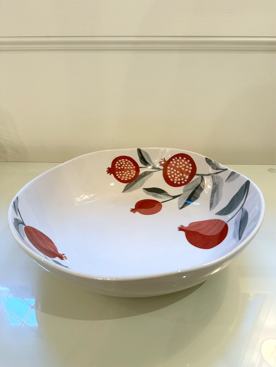 ICO Serving Bowl Pomegranate Design