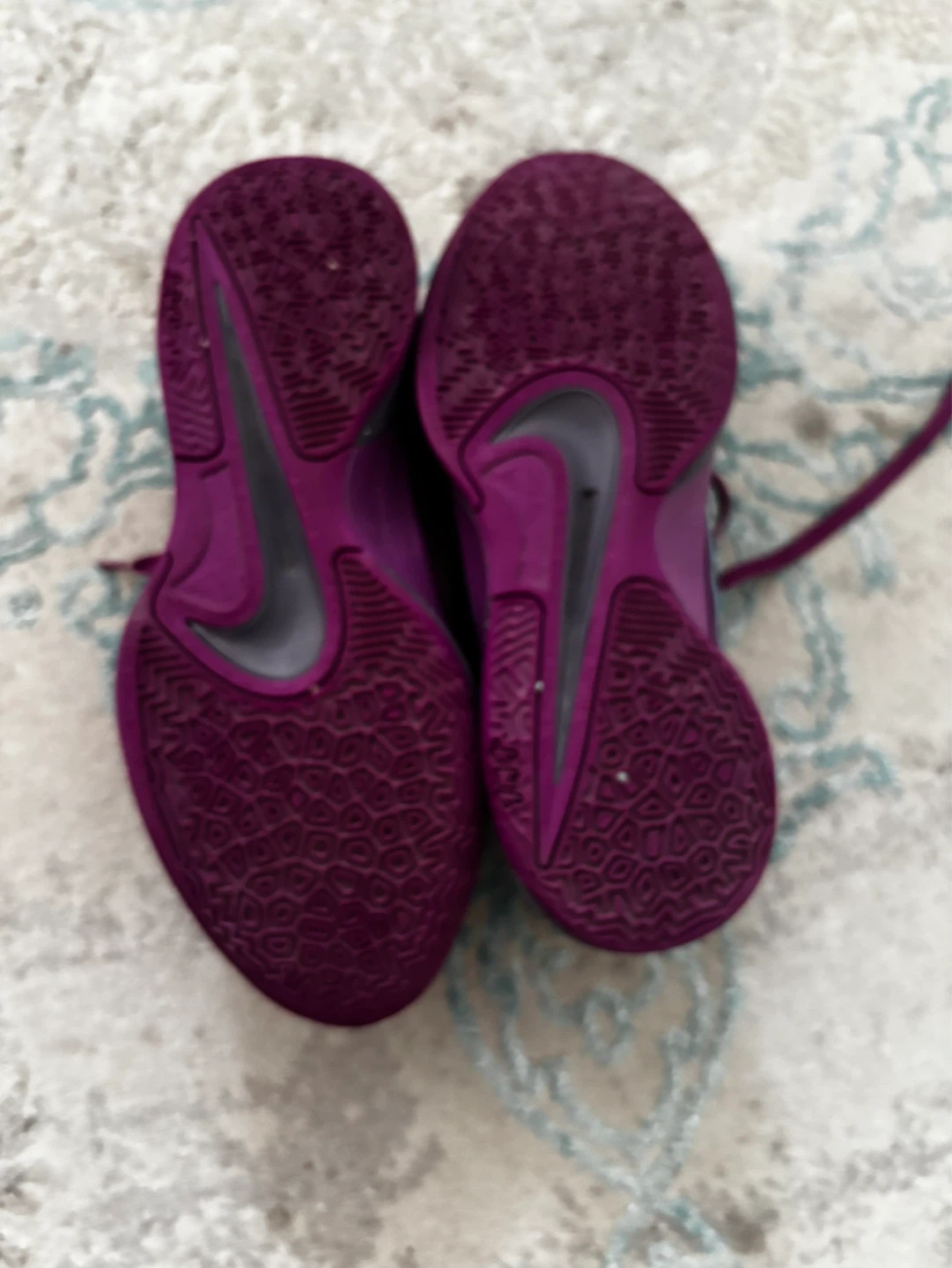 Nike Basketball Shoes - Purple/Yellow - photo 3