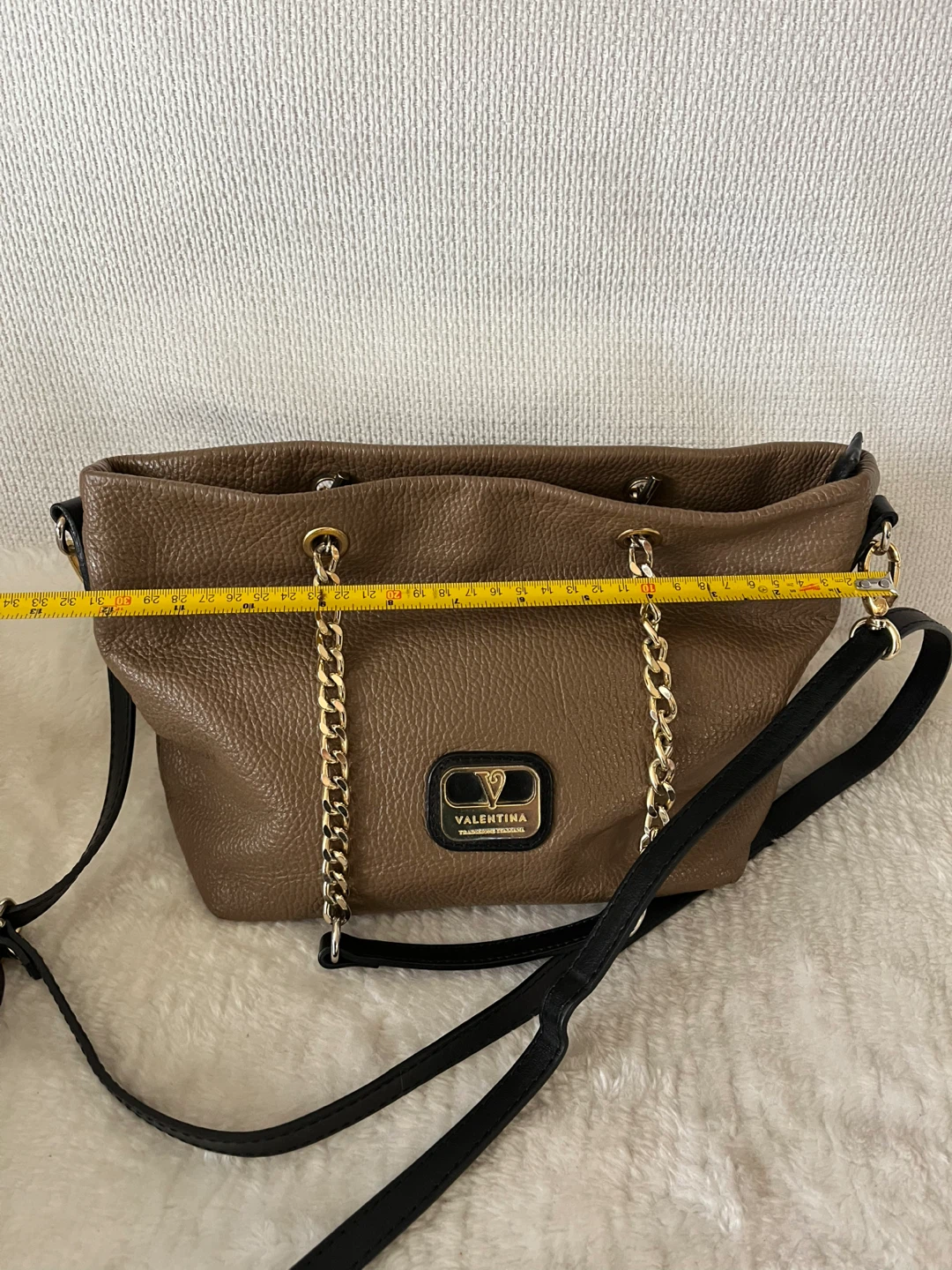 Valentina Brown Leather Shoulder Bag - photo 2