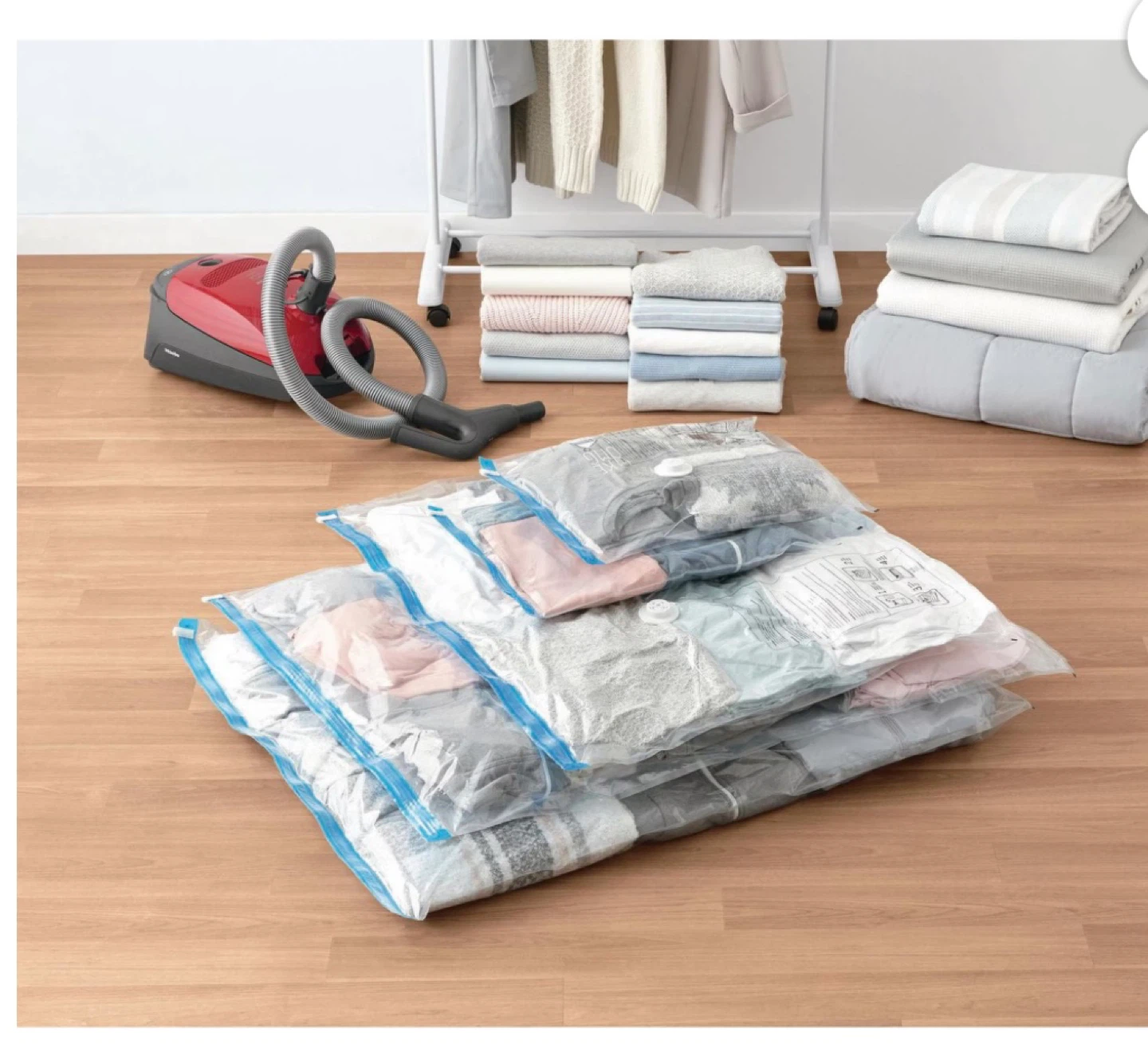 Mainstays Multipurpose Vacuum Storage Bag Set - photo 4