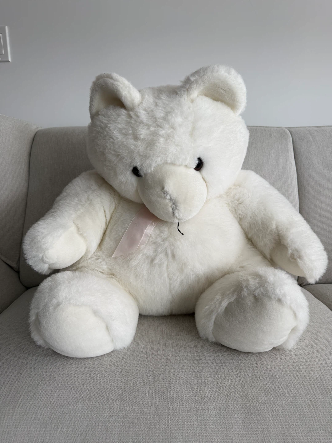 White Teddy Bear Plush Toy