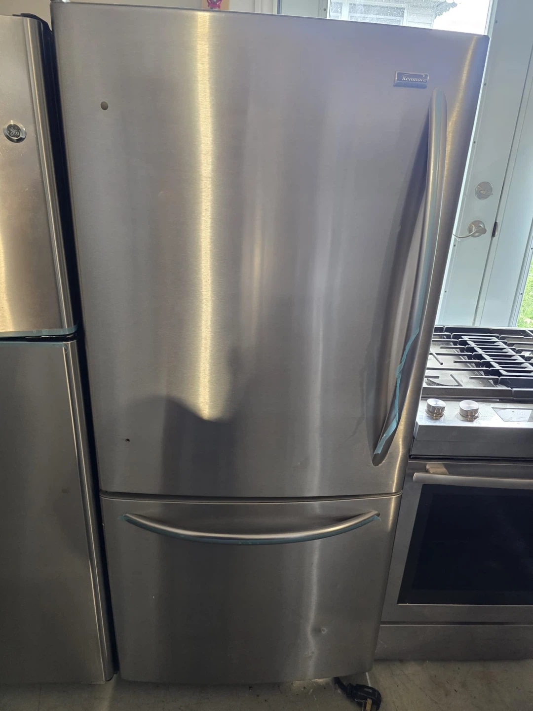 LG Stainless Steel Refrigerator with Ice and Water Dispenser - photo 2