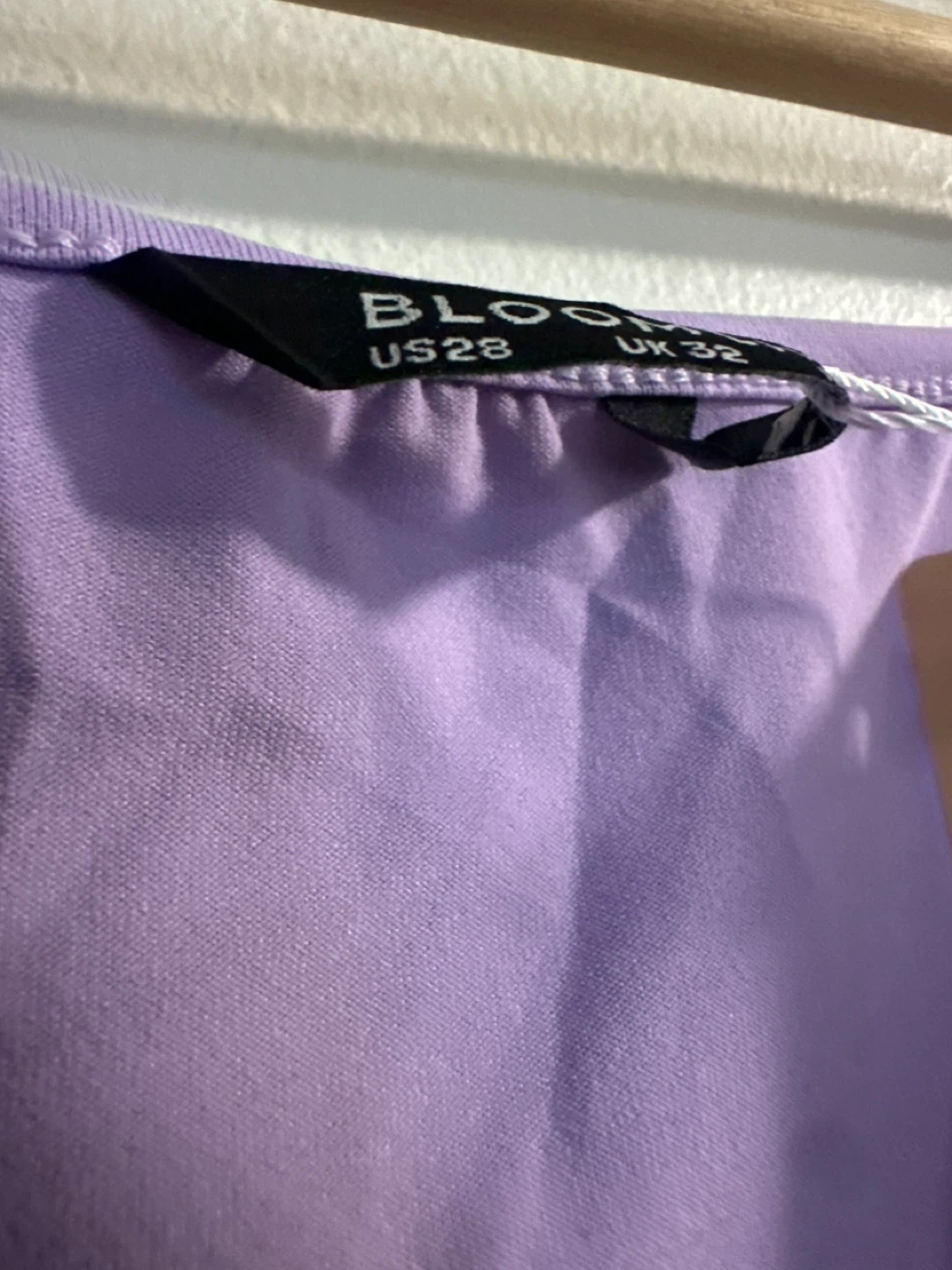Booniq Lavender Ruched Wrap Dress US 28 UK 32 - photo 2