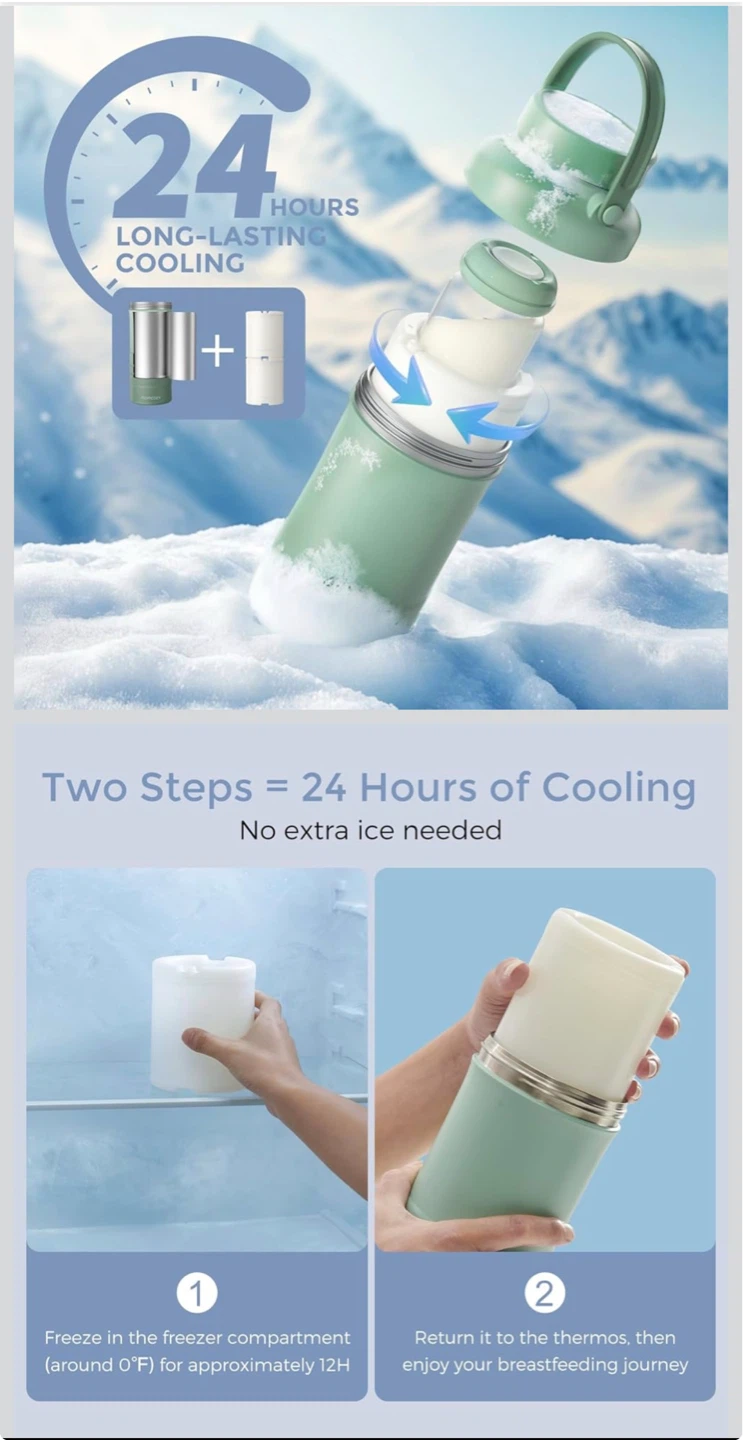 Momcozy Portable Breast Milk Cooler 22oz - photo 3