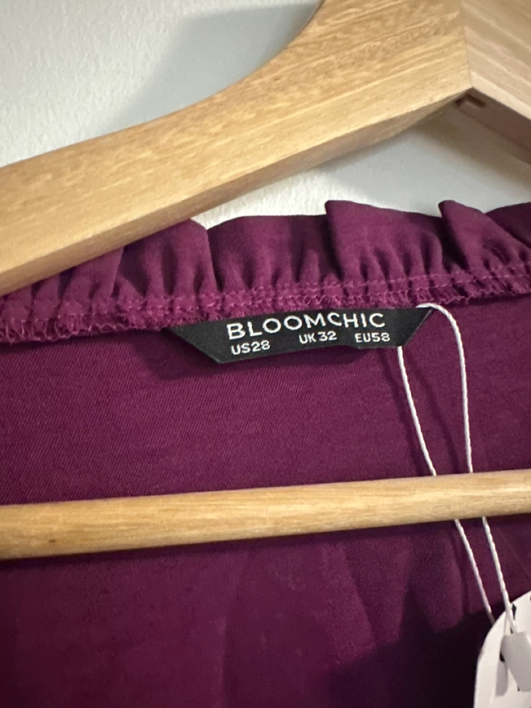 Bloomchic Burgundy Maxi Dress - photo 2