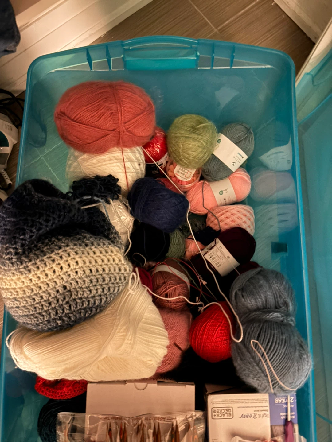 Various Yarn Skeins