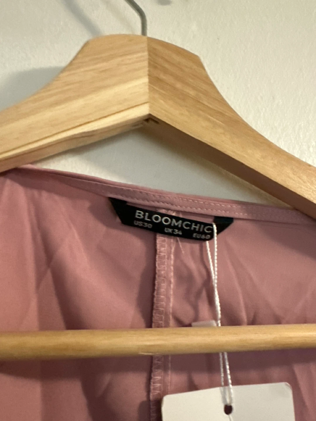 Bloom Chic Pink Tunic Top Size UK 34 - photo 2