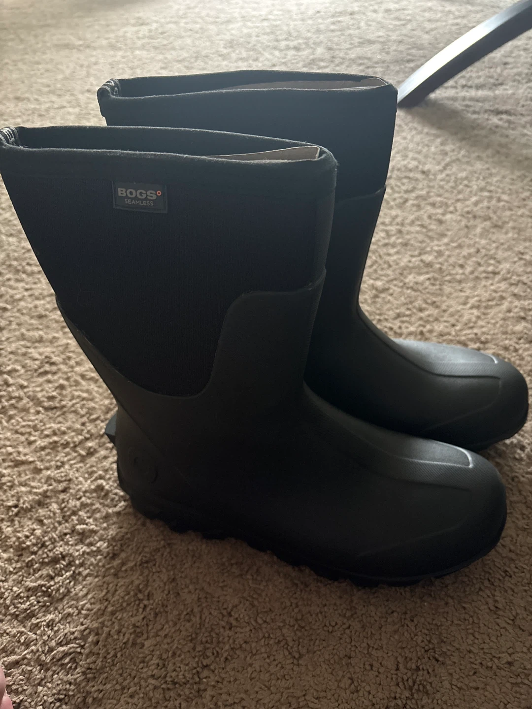 Bogs Black Insulated Boots