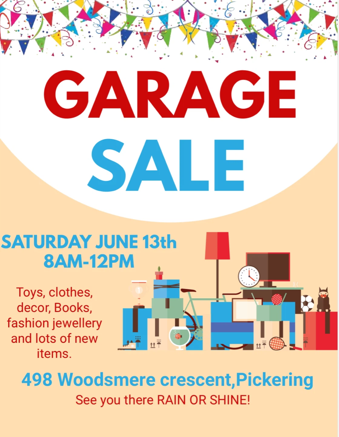 Garage Sale - Toys, Clothes, Decor & More!