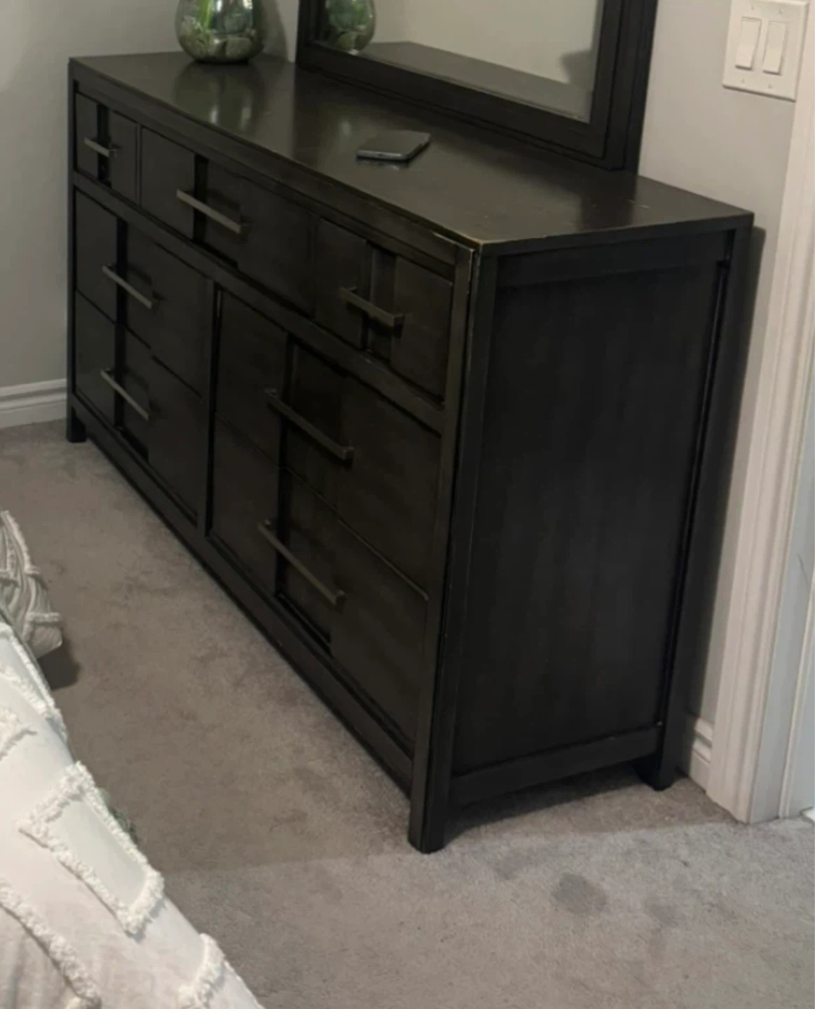 Dark Wood Dresser