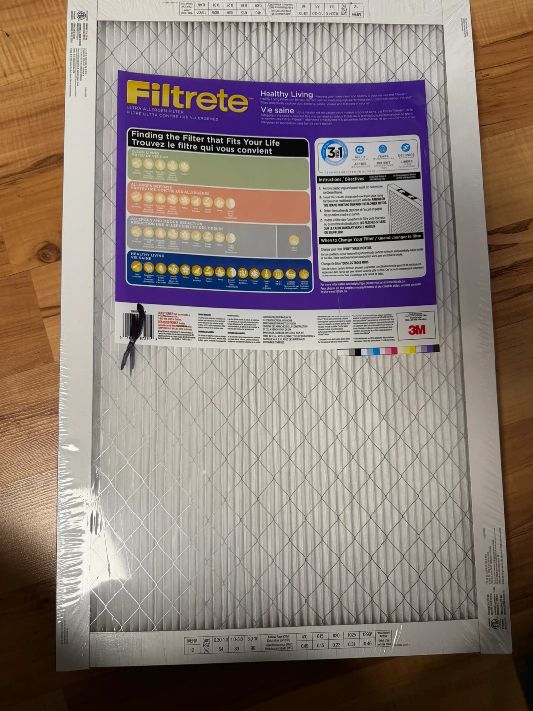 Filtrete 16x25x1 Ultra Allergen Air Filter (2 Pack) - photo 2