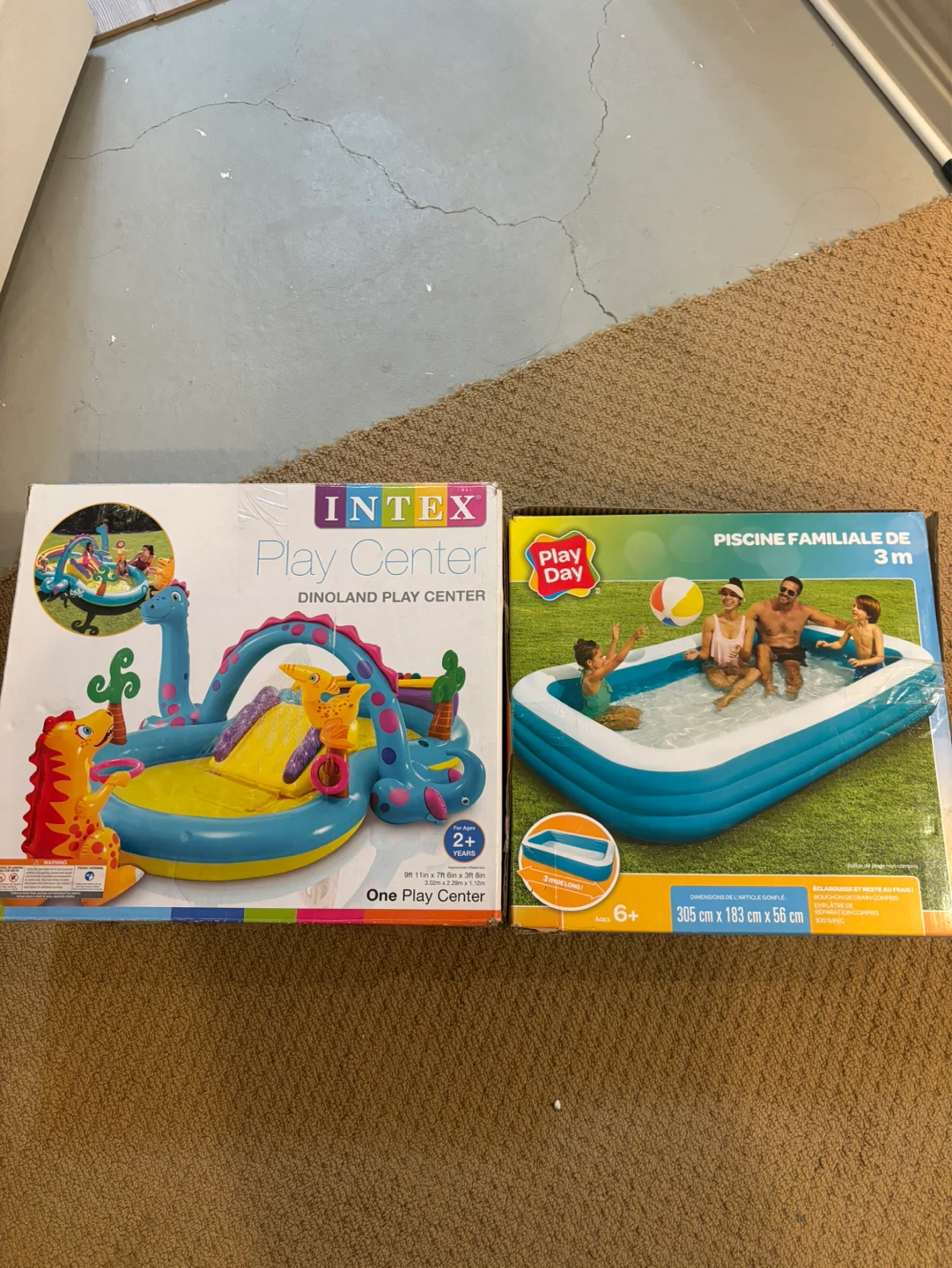 Intex Dinoland Play Center Pool, playday family pool