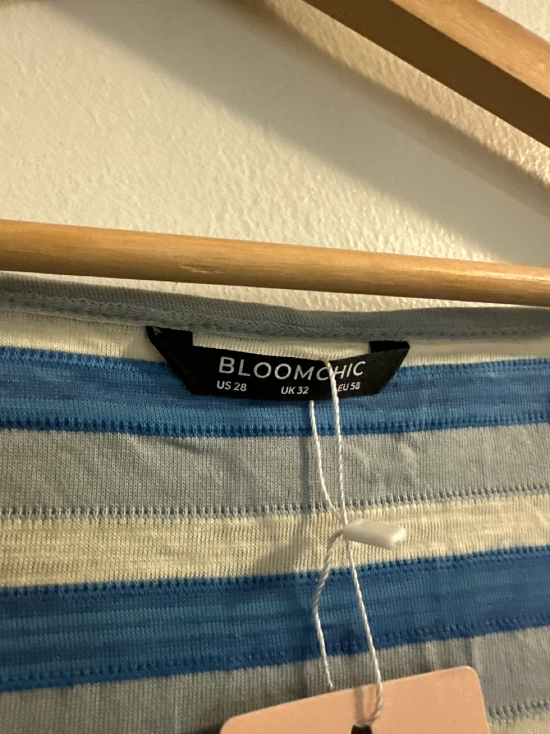 Bloomchic Striped V-Neck Top - photo 2