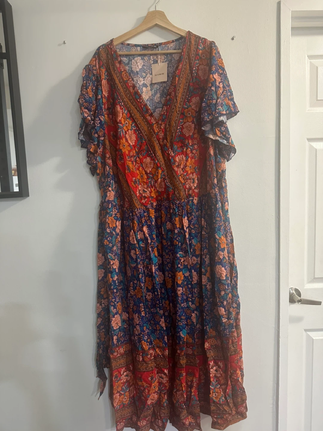 Bloomchic Floral Wrap Dress