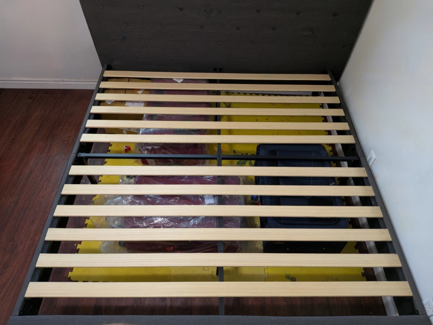 Zinus King Bed Frame - Shalini Upholstered Platform Bed Frame - photo 5