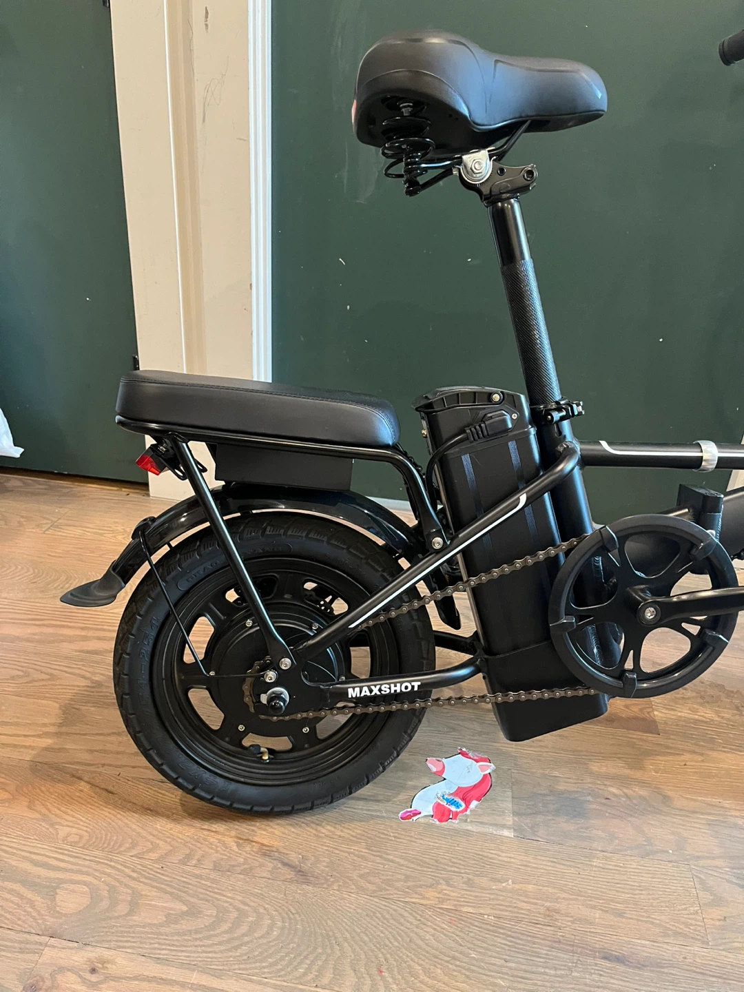 MAXSHOT Black Folding Electric Bike - photo 3